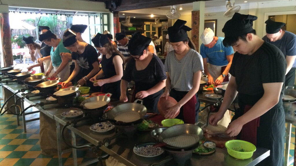 Study Tours | Cooking class at Champey restaurant, Phnom Penh city