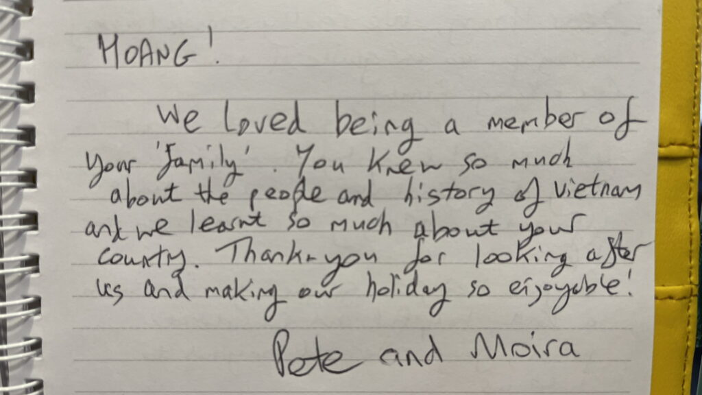 Pete & Moira from UK